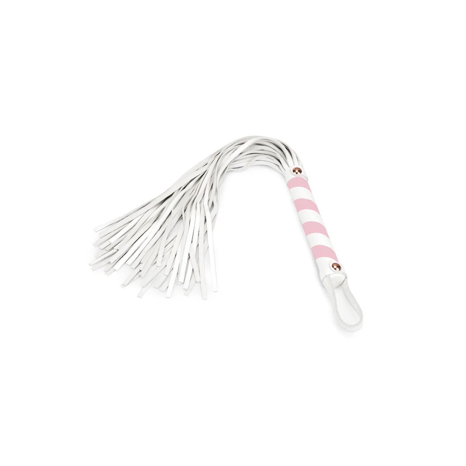 Liebe Seele (Японія) Флогер Liebe Seele White & Pink Leather Flogger