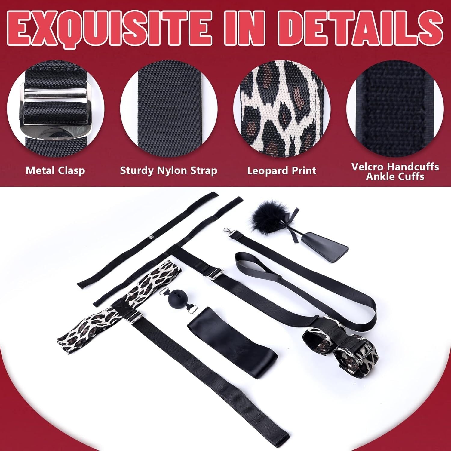LOCKINK (Китай) БДСМ-набір LOCKINK YEAHWOW Armbinder Restraint Set Black