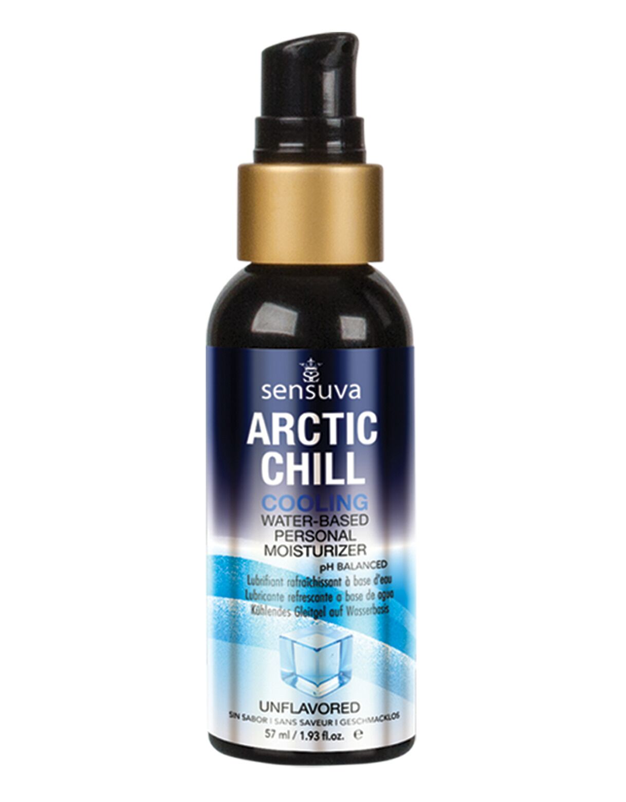 Sensuva (США) Лубрикант з охолоджуючим ефектом Sensuva - Arctic Chill Cooling (57 мл), без гліцерину та парабенів