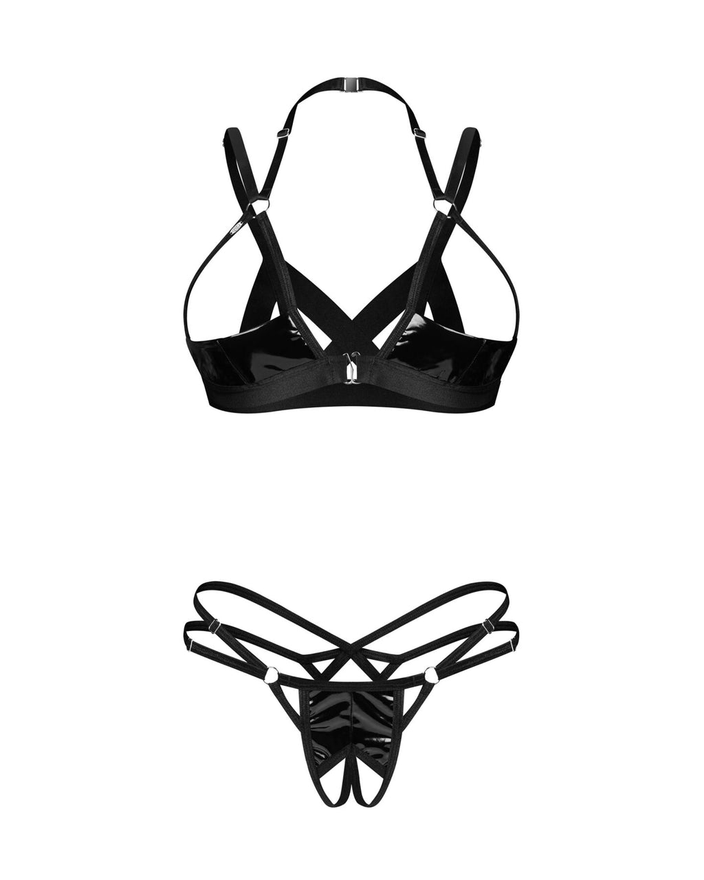 Obsessive (Польща) Комплект Obsessive Keira Lise 2-pcs crotchless set S/M