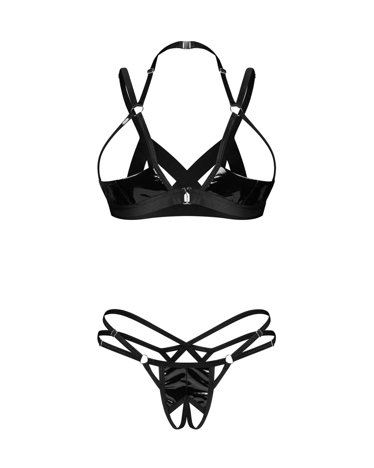 Obsessive (Польща) Комплект Obsessive Keira Lise 2-pcs crotchless set L/XL