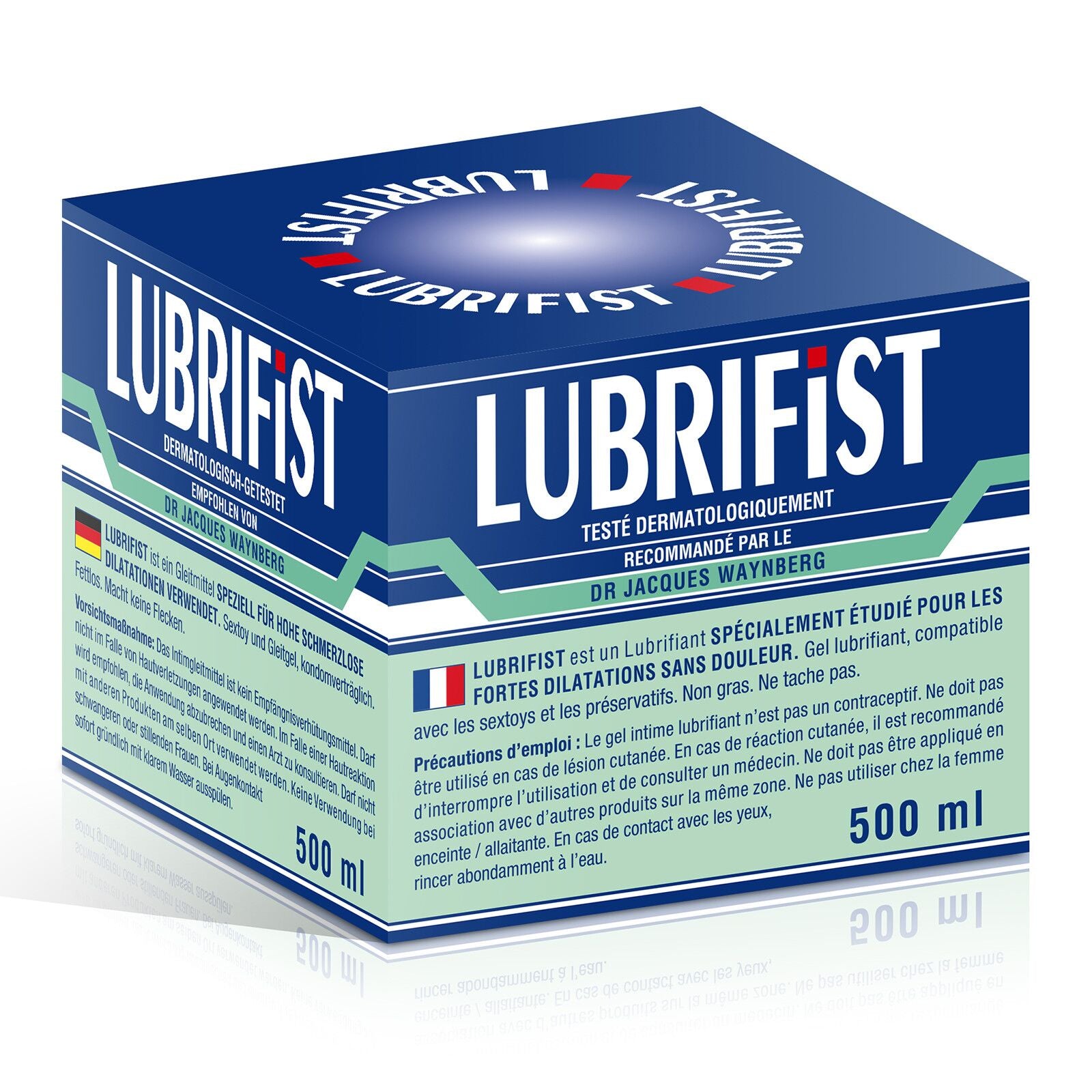 Lubrix (Франція) Гуcта змазка для фістингу і анального сексу Lubrix LUBRIFIST (500 мл) на водній основі