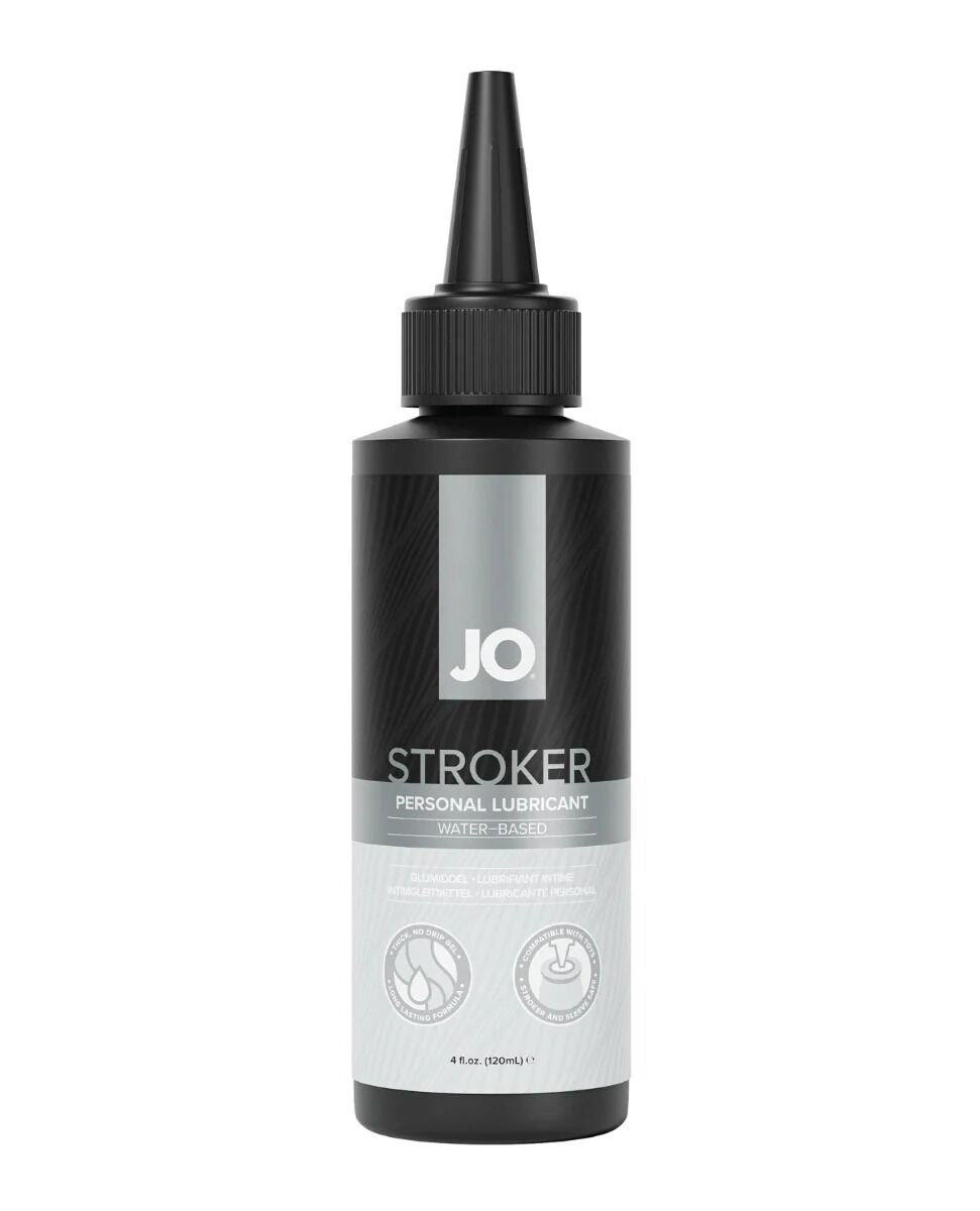 JO (США) Лубрикант для мастурбаторів JO Stroker Lubricant 120 мл, на водній основі, густий, з аплікатором