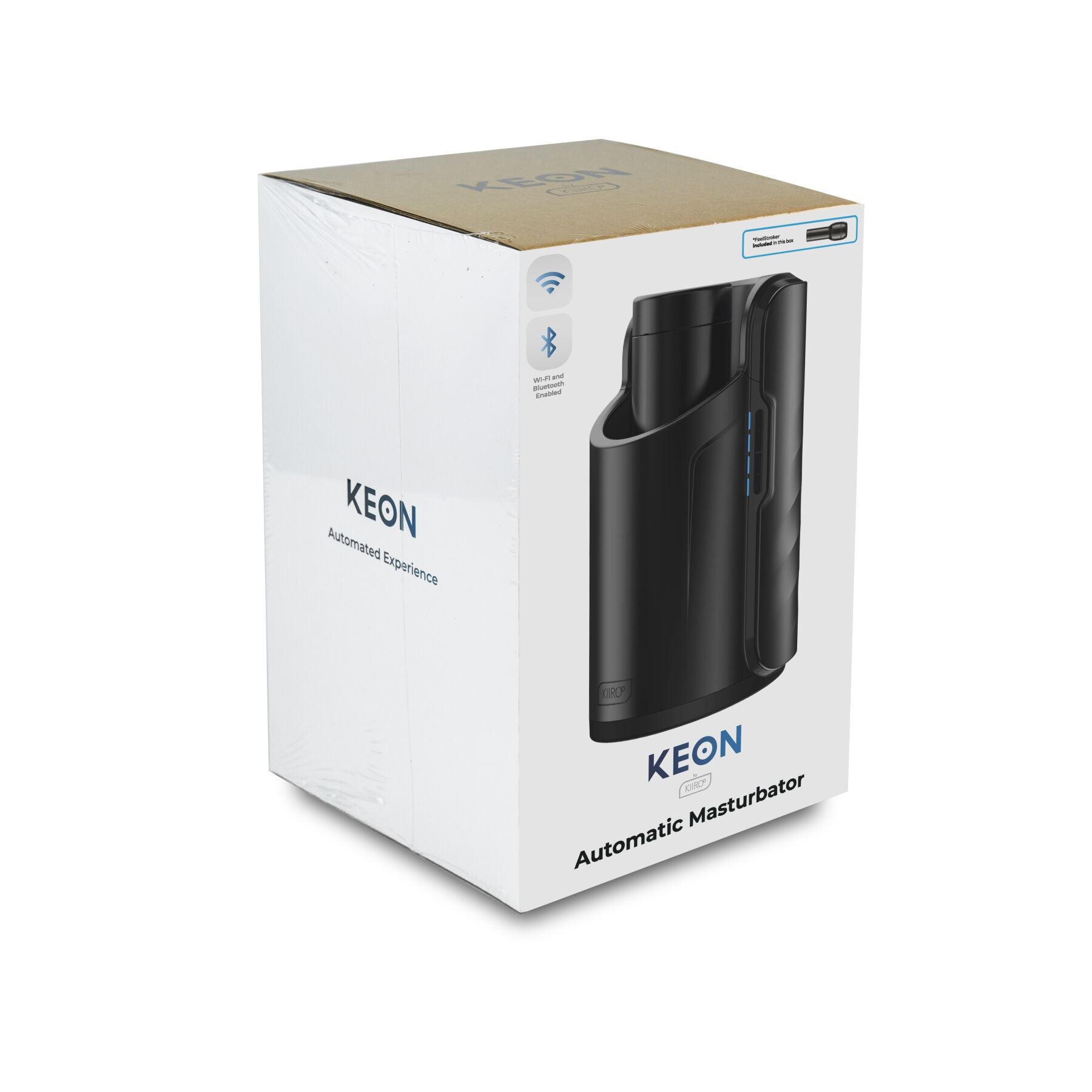Kiiroo (Нідерланди) Інтерактивна секс-машина для чоловіків Kiiroo Keon Wi-Fi Combo Set з мастурбатором