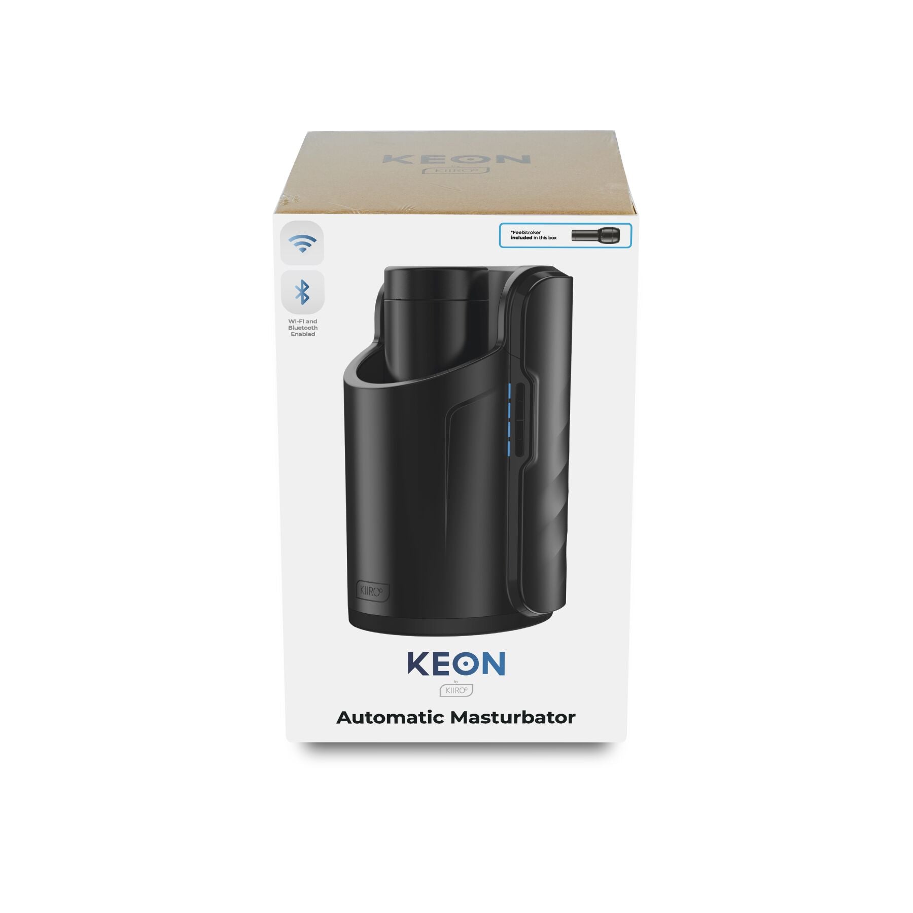 Kiiroo (Нідерланди) Інтерактивна секс-машина для чоловіків Kiiroo Keon Wi-Fi Combo Set з мастурбатором