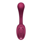 Вагінально-кліторальний вібратор Satisfyer G for Goddess 2 Wine Red, 2 мотори