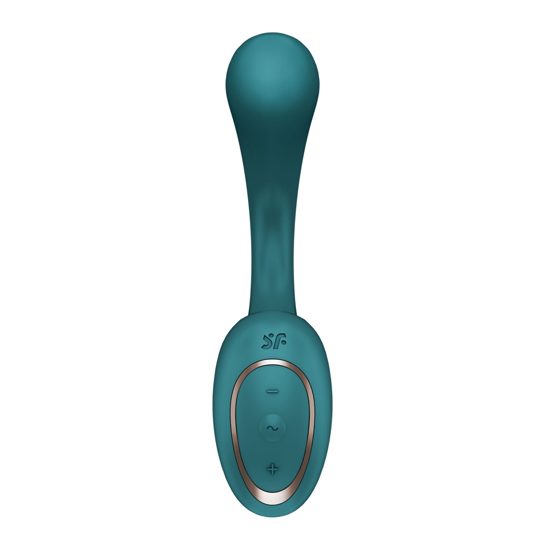 Вагінально-кліторальний вібратор Satisfyer G for Goddess 2 Bottle Green, 2 мотори
