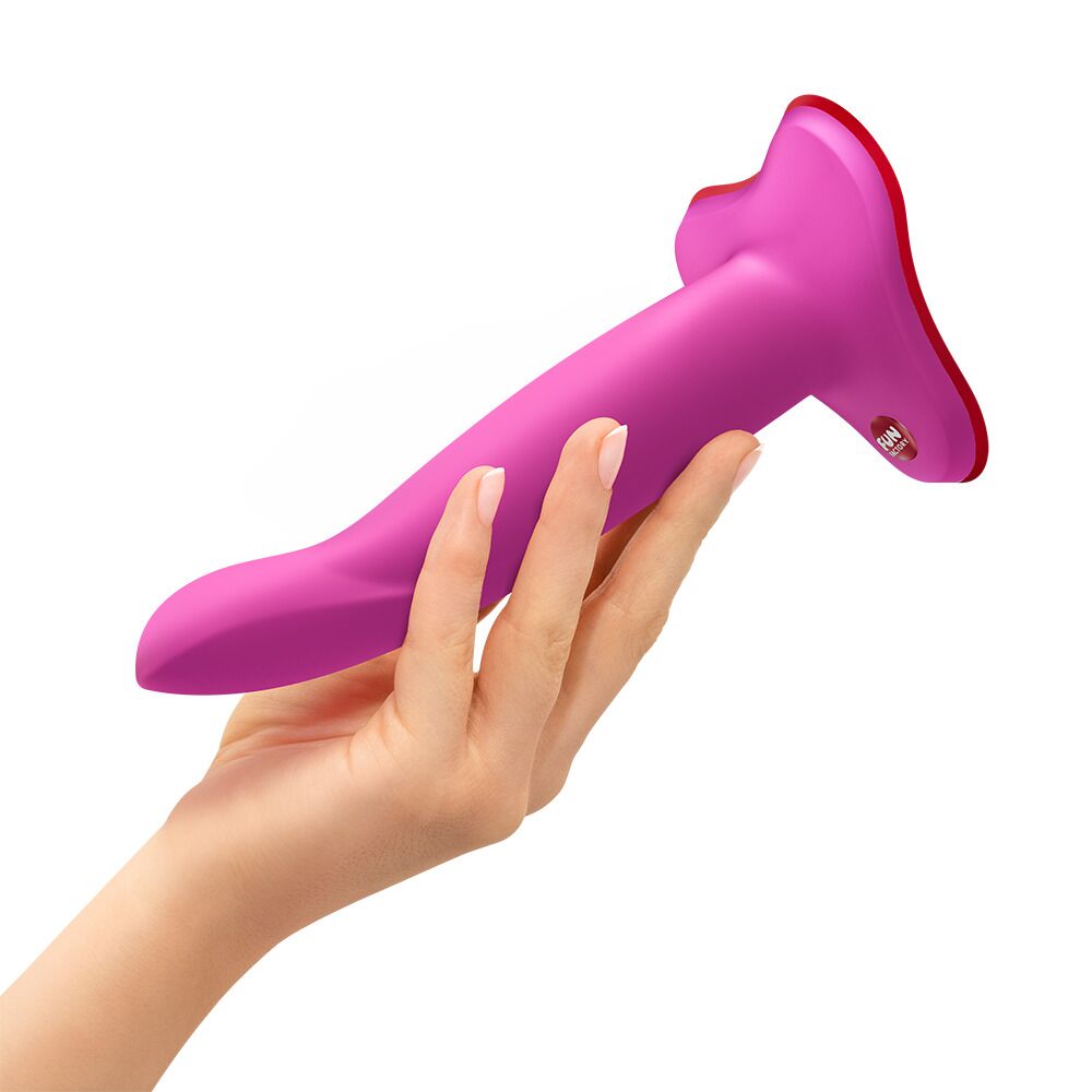 Фалоімітатор Fun Factory LIMBA FLEX M Magenta, гнучкий, з ефектом пам’яті, підхо
