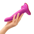 Фалоімітатор Fun Factory LIMBA FLEX M Magenta, гнучкий, з ефектом пам’яті, підхо
