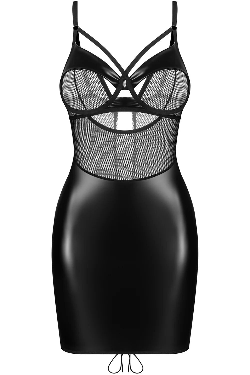 Obsessive (Польща) Сорочка Obsessive Dominna chemise & thong 2XL/3XL