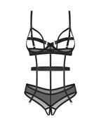 Боді Obsessive Euridia crotchless teddy