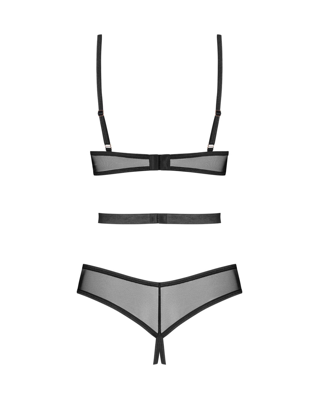 Obsessive (Польща) Боді Obsessive Euridia crotchless teddy M/L