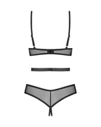 Боді Obsessive Euridia crotchless teddy M/L