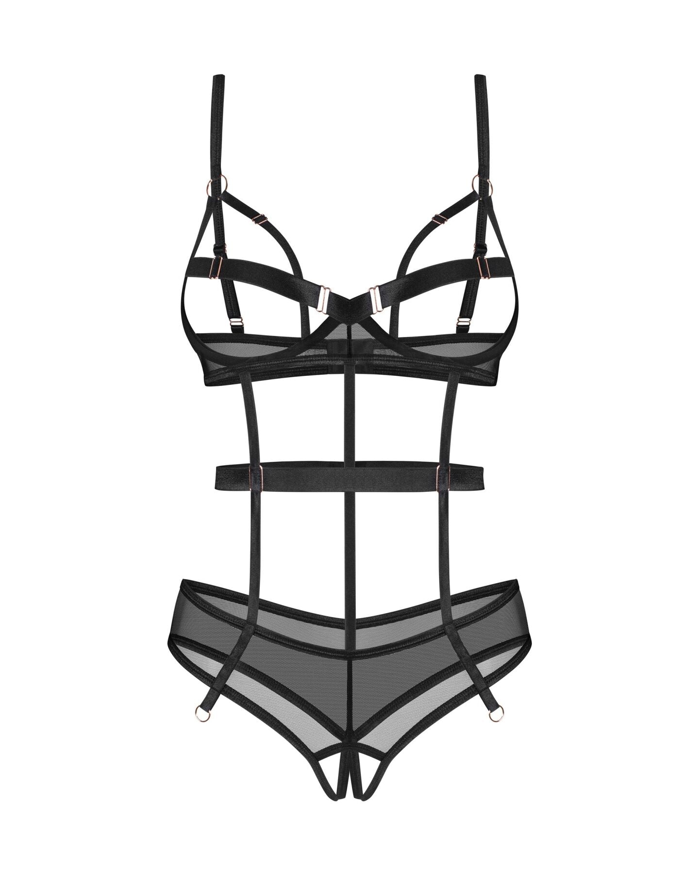 Obsessive (Польща) Боді Obsessive Euridia crotchless teddy M/L