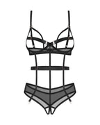 Боді Obsessive Euridia crotchless teddy M/L