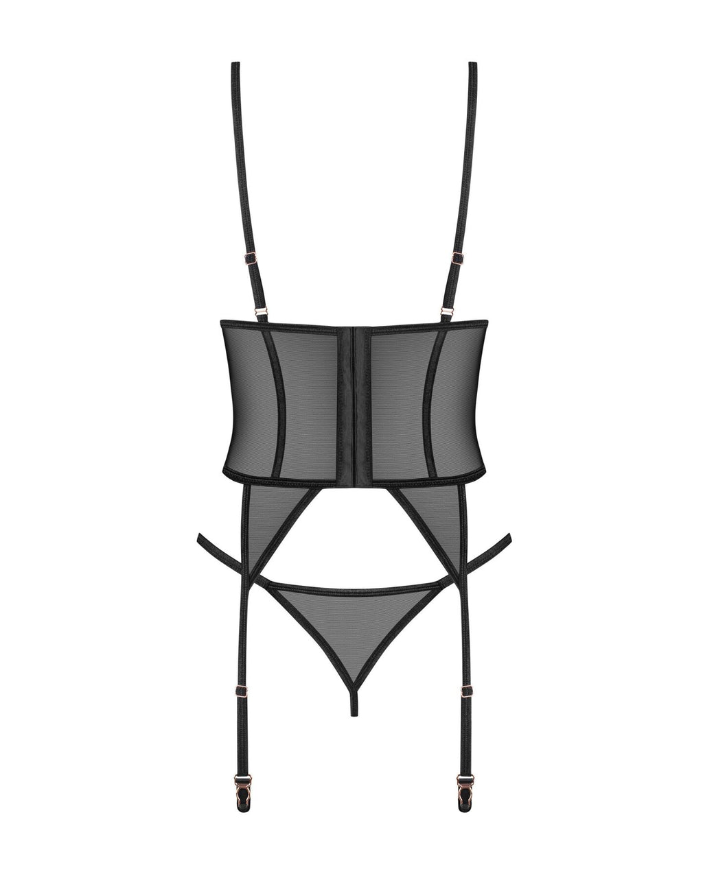 Obsessive (Польща) Корсет Obsessive Euridia corset & tanga XL/2XL