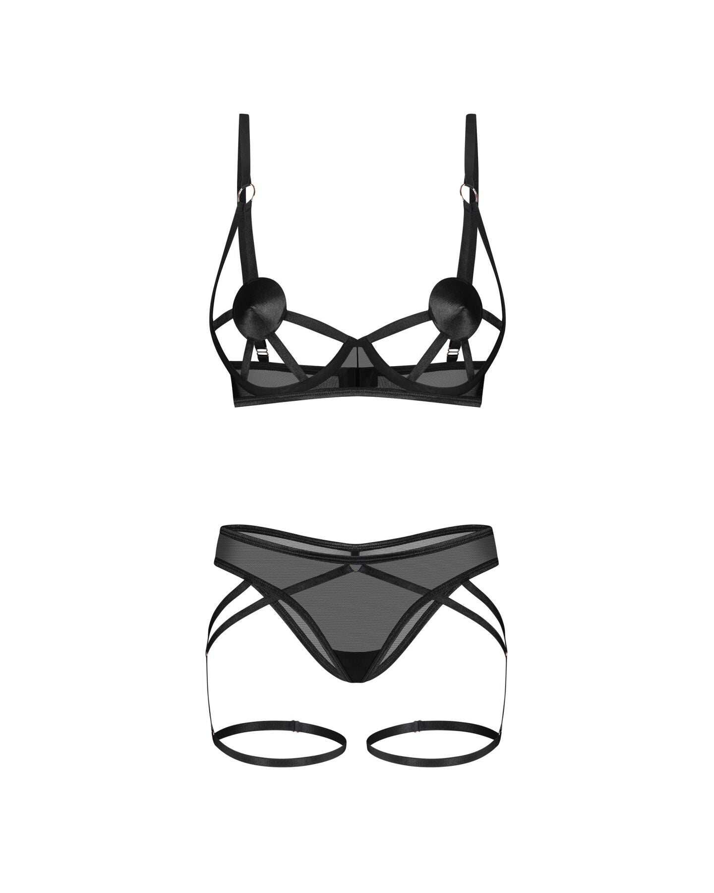 Obsessive (Польща) Комплект Obsessive Euridia 2-pcs set XS/S