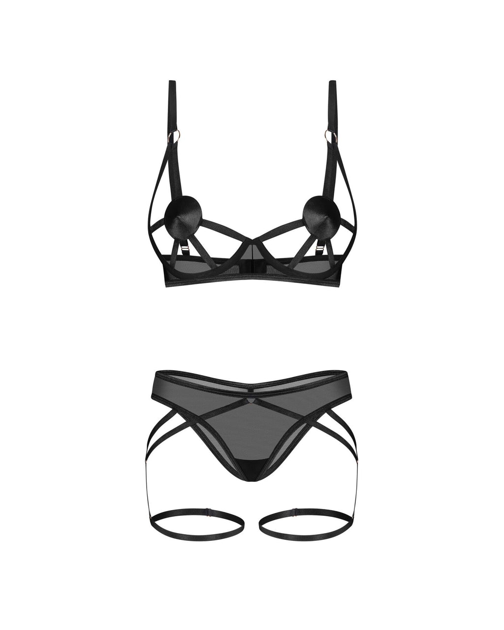 Obsessive (Польща) Комплект Obsessive Euridia 2-pcs set XL/2XL