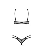 Комплект Obsessive Euridia 2-pcs crotchless set