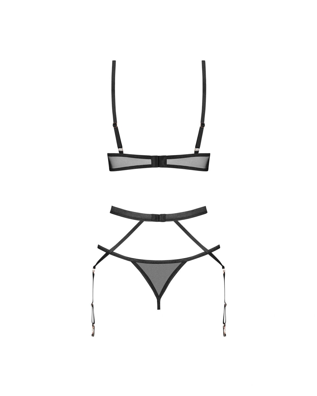 Obsessive (Польща) Комплект Obsessive Euridia 3-pcs set XS/S