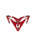 Трусики Obsessive Inferro crotchless thong S/M/L