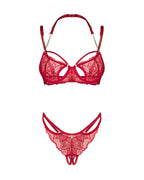 Комплект Obsessive Matildea 2-pcs crotchless set