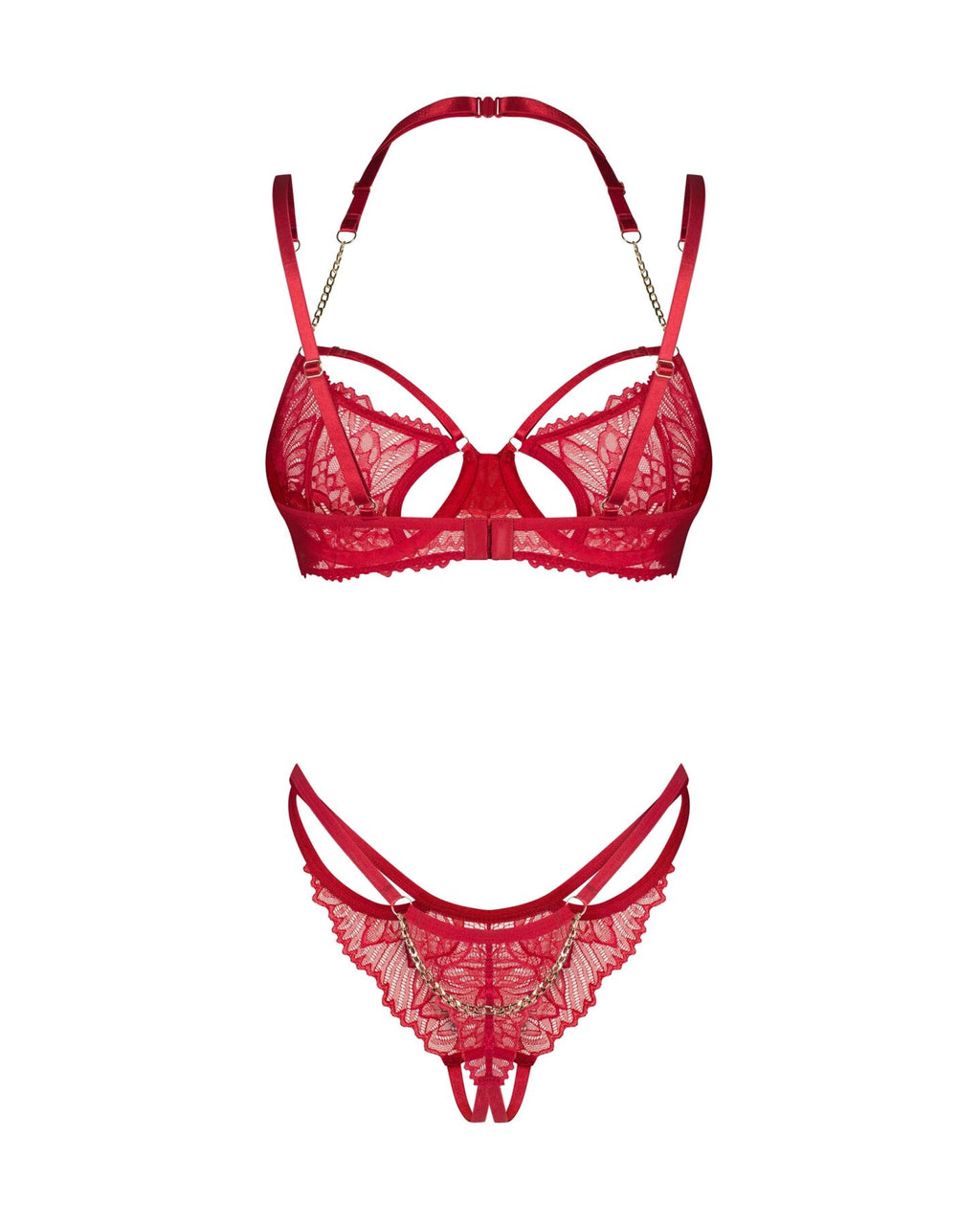 Obsessive (Польща) Комплект Obsessive Matildea 2-pcs crotchless set L/XL