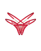 Трусики Obsessive Matildea crotchless thong S/M