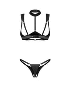 Комплект Obsessive Roccele 2-pcs crotchless set