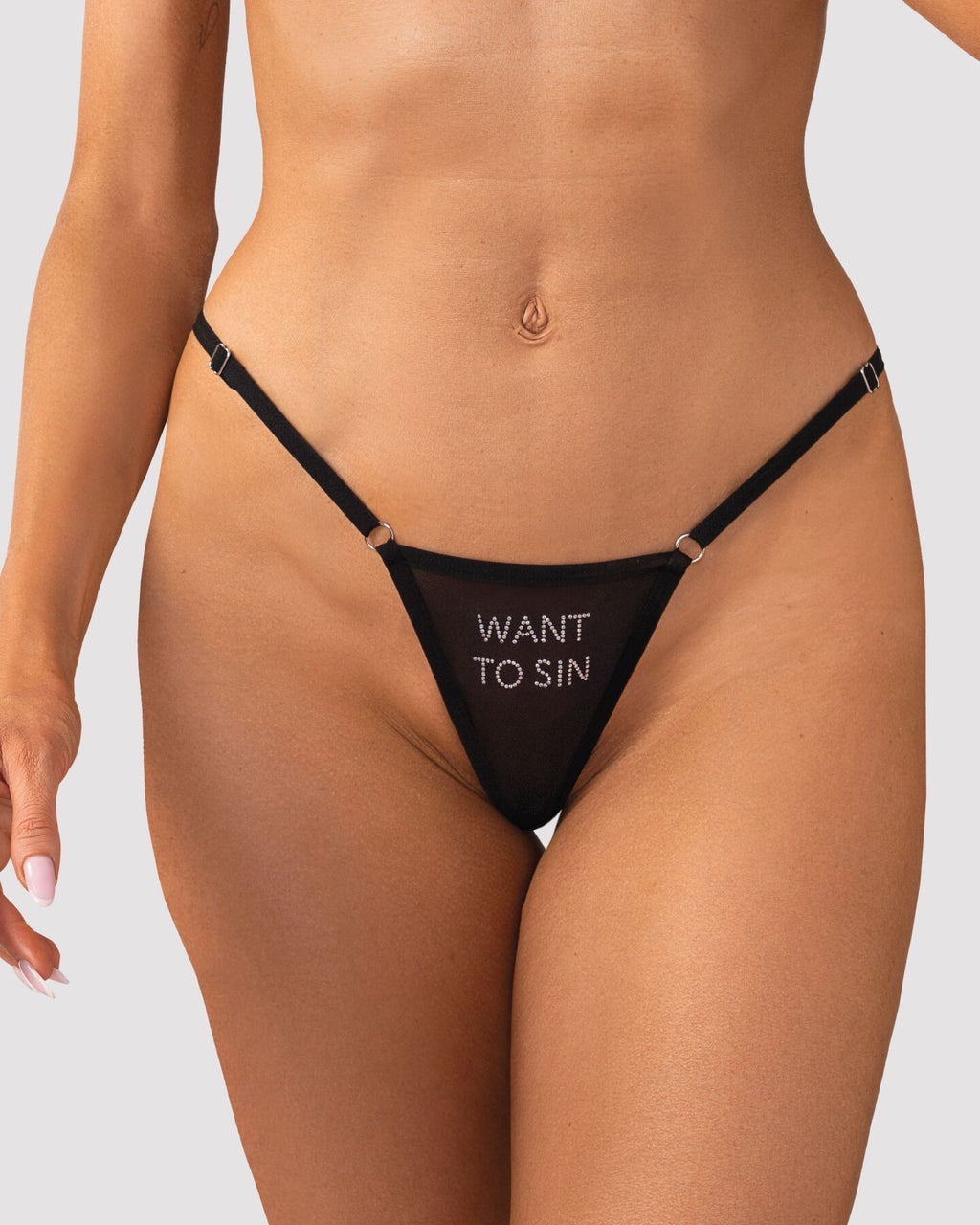 Obsessive (Польща) Набір трусиків Obsessive Violami 5-pack thong S/M