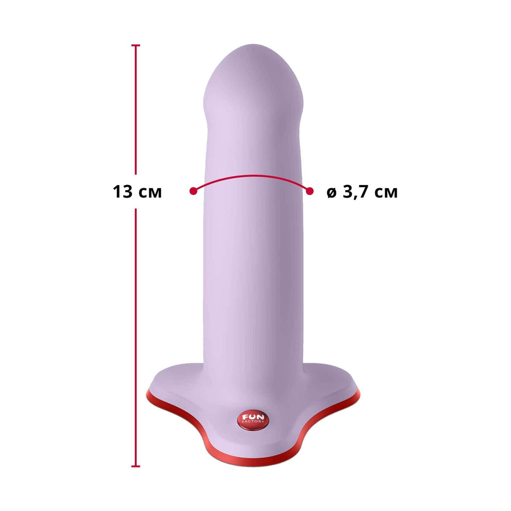Фалоімітатор Fun Factory AMOR Purple, довжина 14,6 см, діаметр 3,7 см, вигнутий