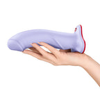 Фалоімітатор Fun Factory THE BOSS STUB Purple, реалістична текстура, довжина 17,