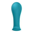 Анальна пробка Fun Factory BOOTIE L Aquamarine, діаметр 3,8 см, тонкий обмежувач