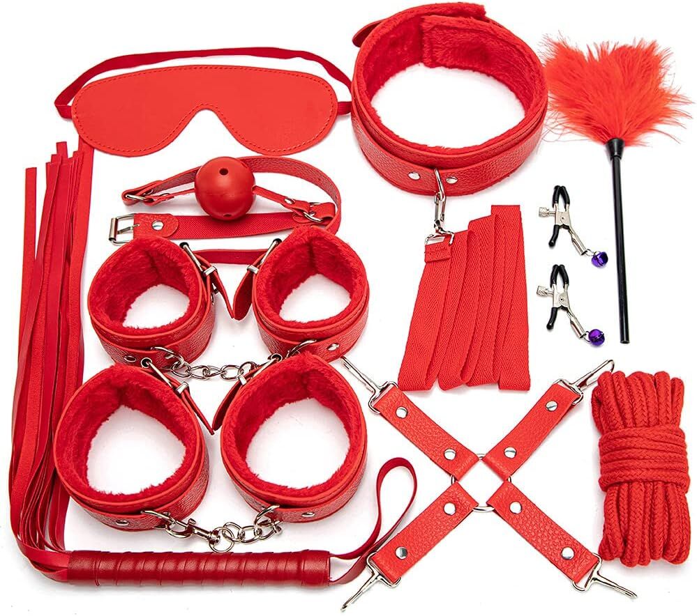 JSY (Китай) Набір для BDSM JSY KB80608 Red