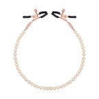Затискачі для сосків з перлинним ланцюжком Rosy Gold - Nipple Clamps Pearls