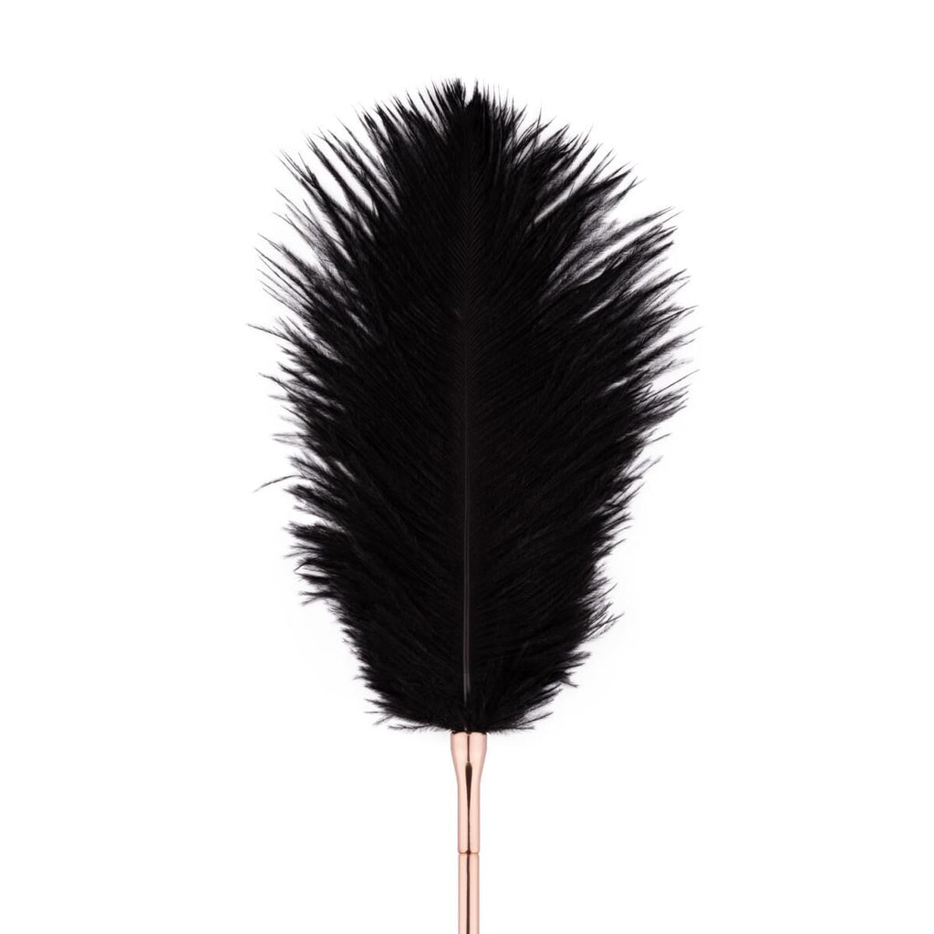 Rosy Gold (Нідерланди) Лоскітка з металевим флогером Rosy Gold - Feather Tickler & Whip