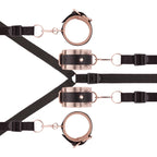 Фіксатор рук і ніг для ліжка Rosy Gold - Under-Mattress Restraint Set