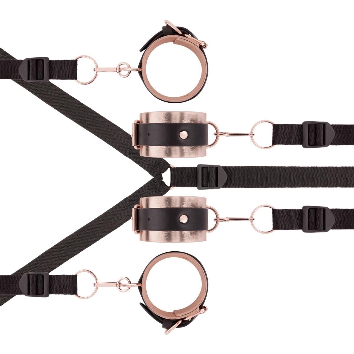 Rosy Gold (Нідерланди) Фіксатор рук і ніг для ліжка Rosy Gold - Under-Mattress Restraint Set