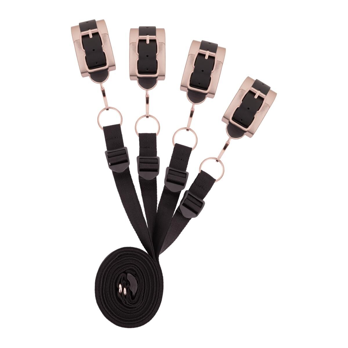 Rosy Gold (Нідерланди) Фіксатор рук і ніг для ліжка Rosy Gold - Under-Mattress Restraint Set