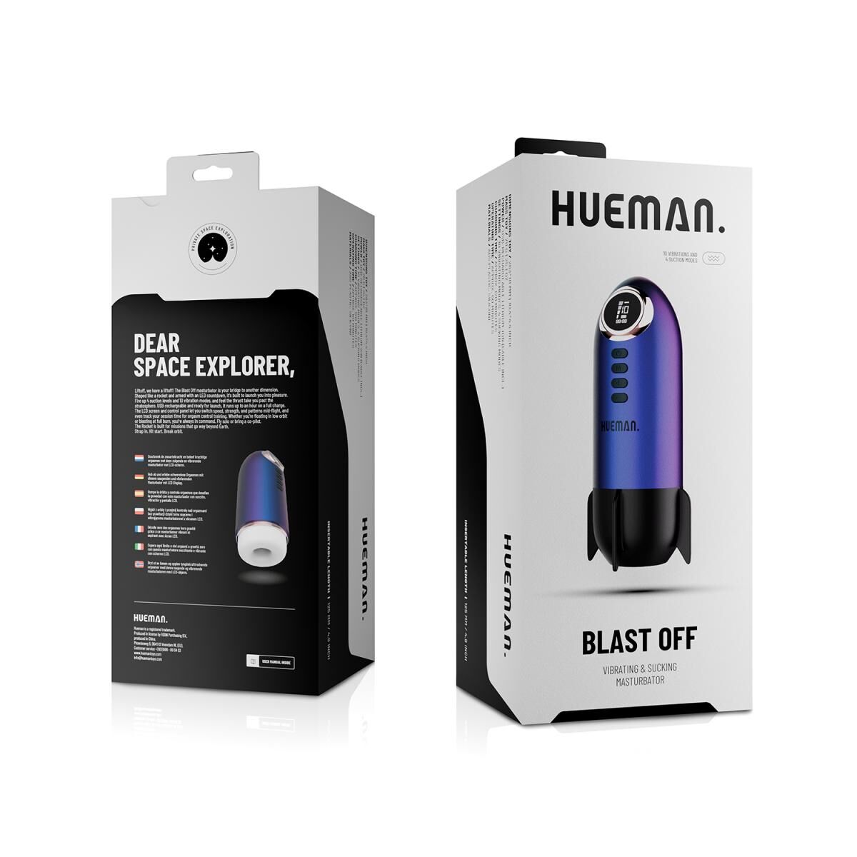 Hueman (Нідерланди) Мастурбатор Hueman - Blast Off Rocket Masturbator