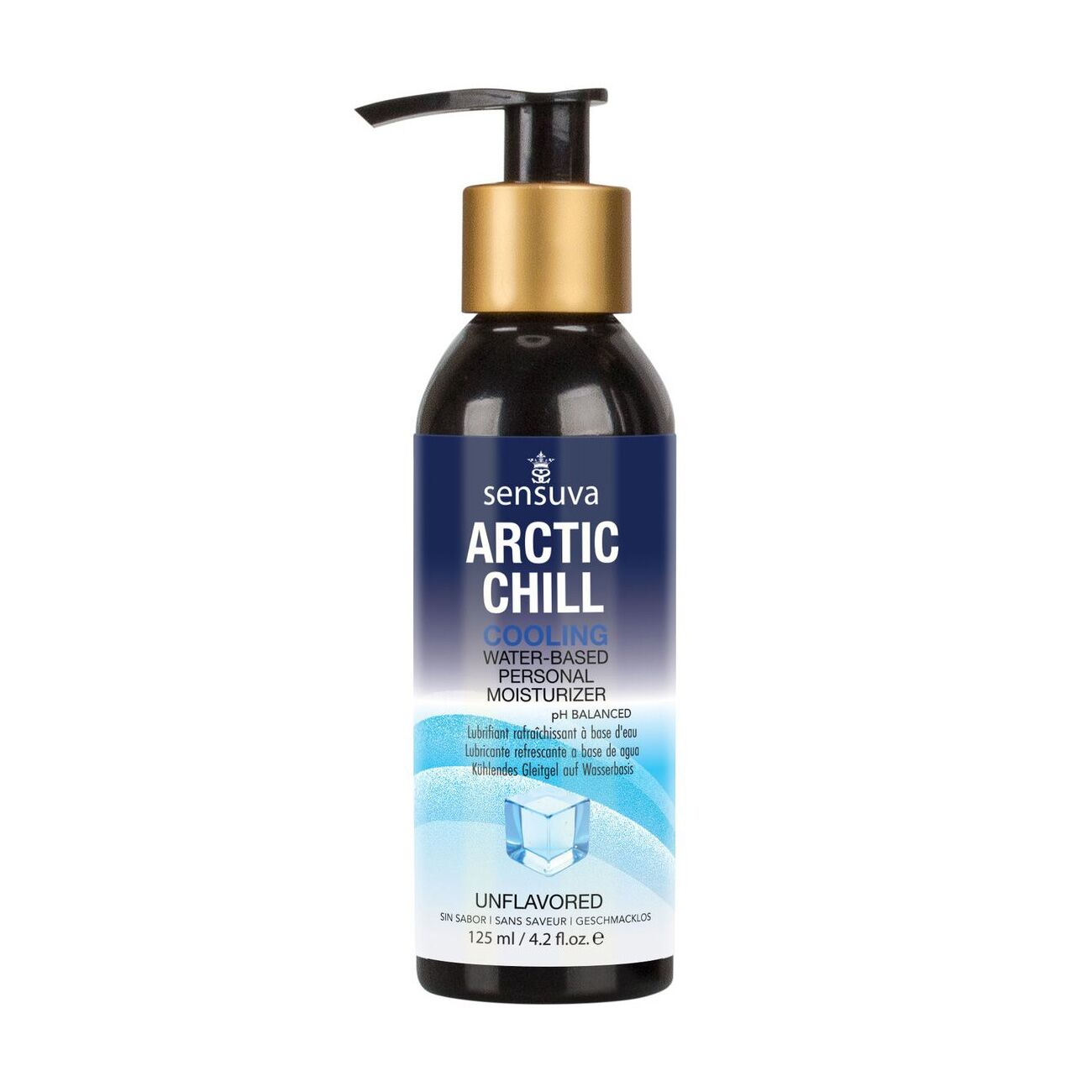 Sensuva (США) Лубрикант з охолоджуючим ефектом Sensuva - Arctic Chill Cooling (125 мл), без гліцерину та парабенів