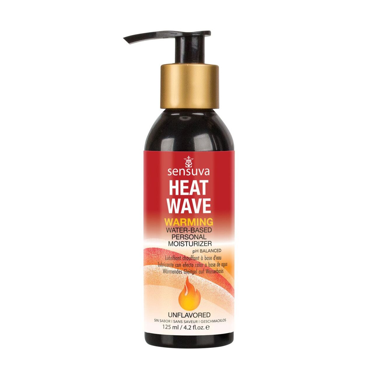 Sensuva (США) Лубрикант з розігрівальним ефектом Sensuva - Heat Wave Warming (125 мл), без гліцерину та парабенів