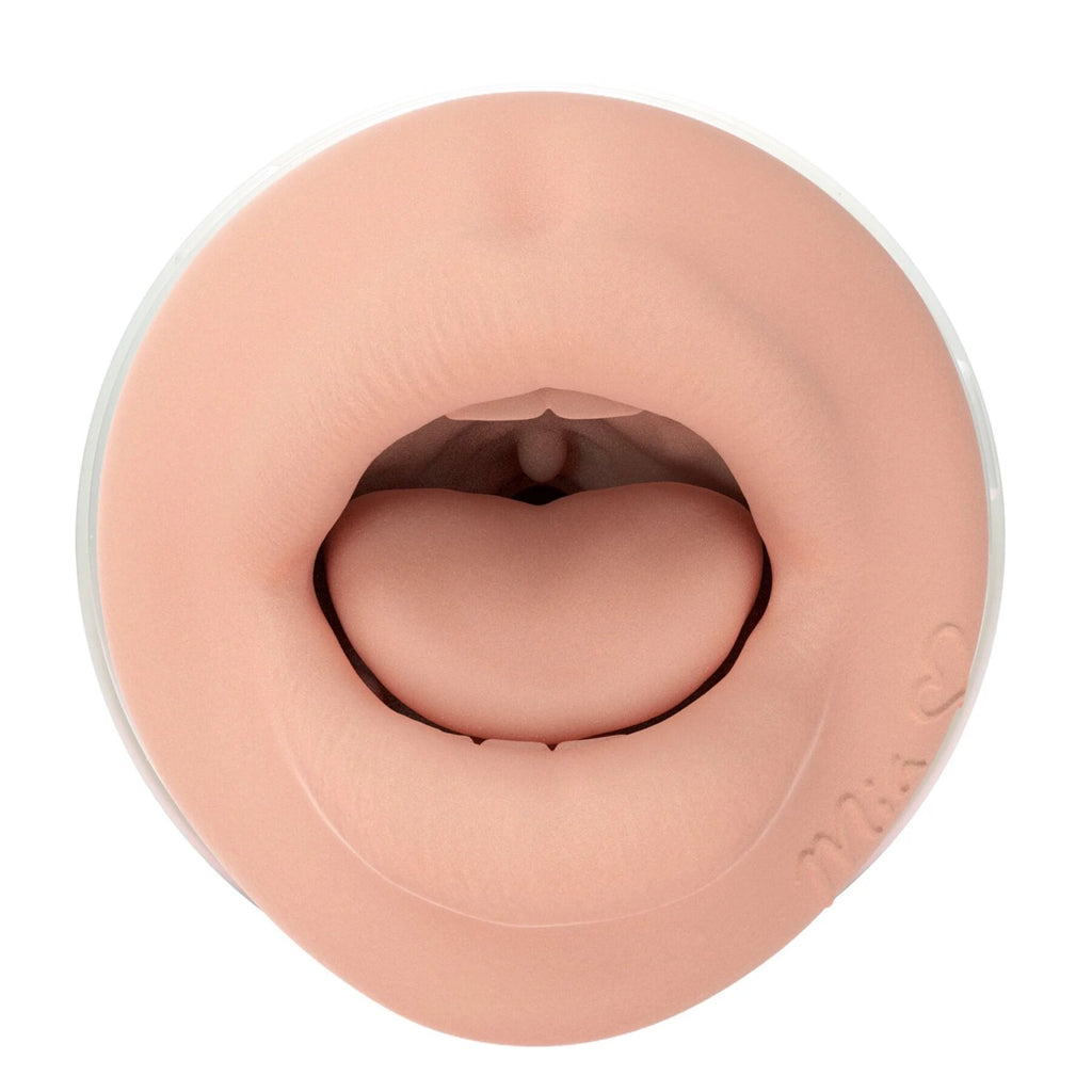 Fleshlight (США) Мастурбатор-ротик Fleshlight Girls: Mia Malkova - Headshot, зі зліпка ротика, дуже ніжний