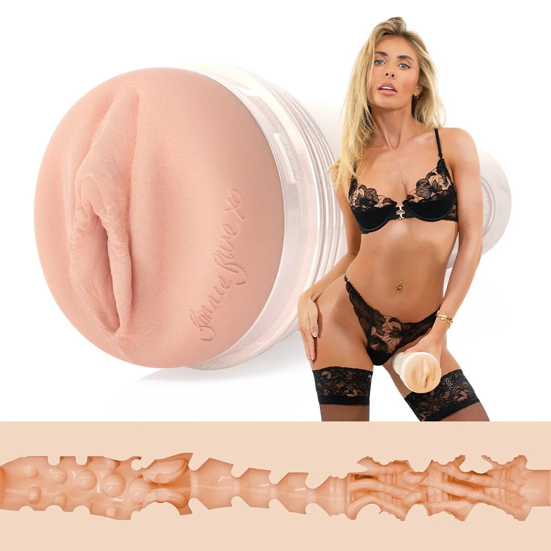 Fleshlight (США) Мастурбатор Fleshlight Girls: Bonnie Blue - 1K, зі зліпка вагіни, дуже ніжний