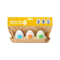 Tenga (Япония) Набір мастурбаторів-яєць Tenga Egg Standard 3 Pack 1 (Wavy, Starry, Cubic)