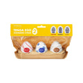 Tenga (Япония) Набір мастурбаторів-яєць Tenga Egg Standard 3 Pack 2 (Twister, Bouncy, Silky)