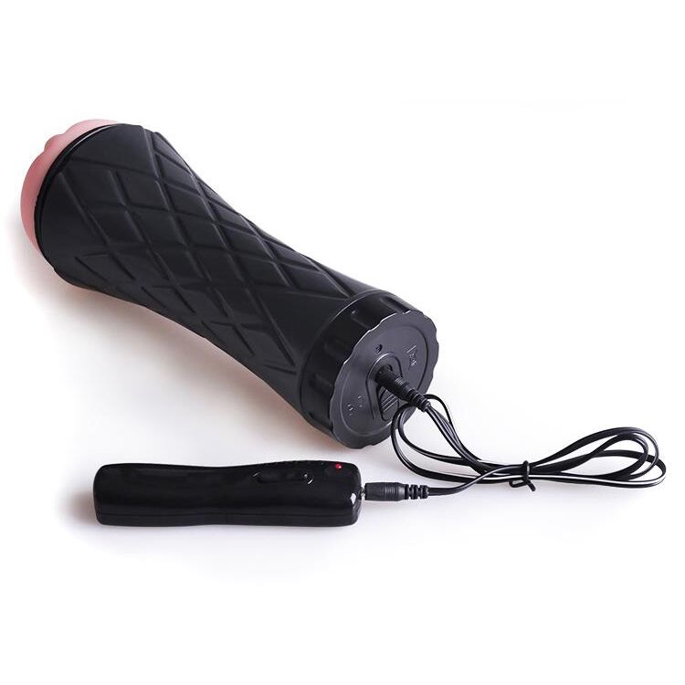 Men Powerup (Китай) Мастурбатор з вібрацією Passion Cup - Vagina