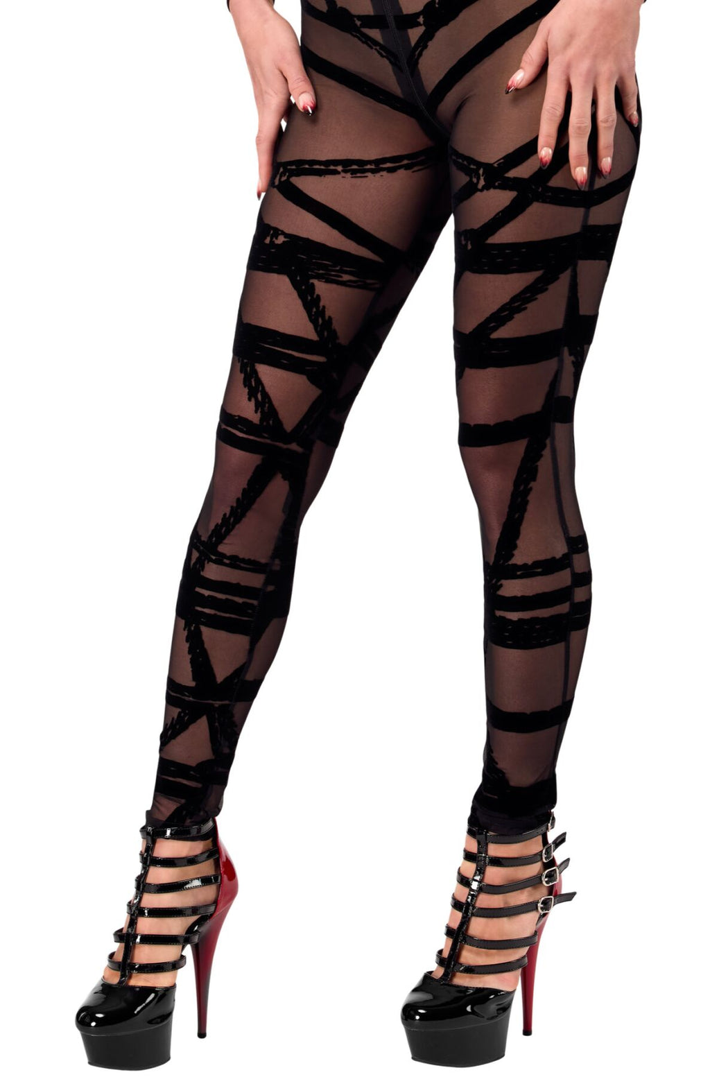 Noir Handmade (Польща) Комбінезон Noir Handmade F357 Bondesque Catsuit XL