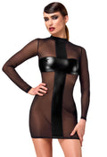 Noir Handmade (Польща) Сукня Noir Handmade F369 Crossfire Mesh & Wetlook Mini dress S