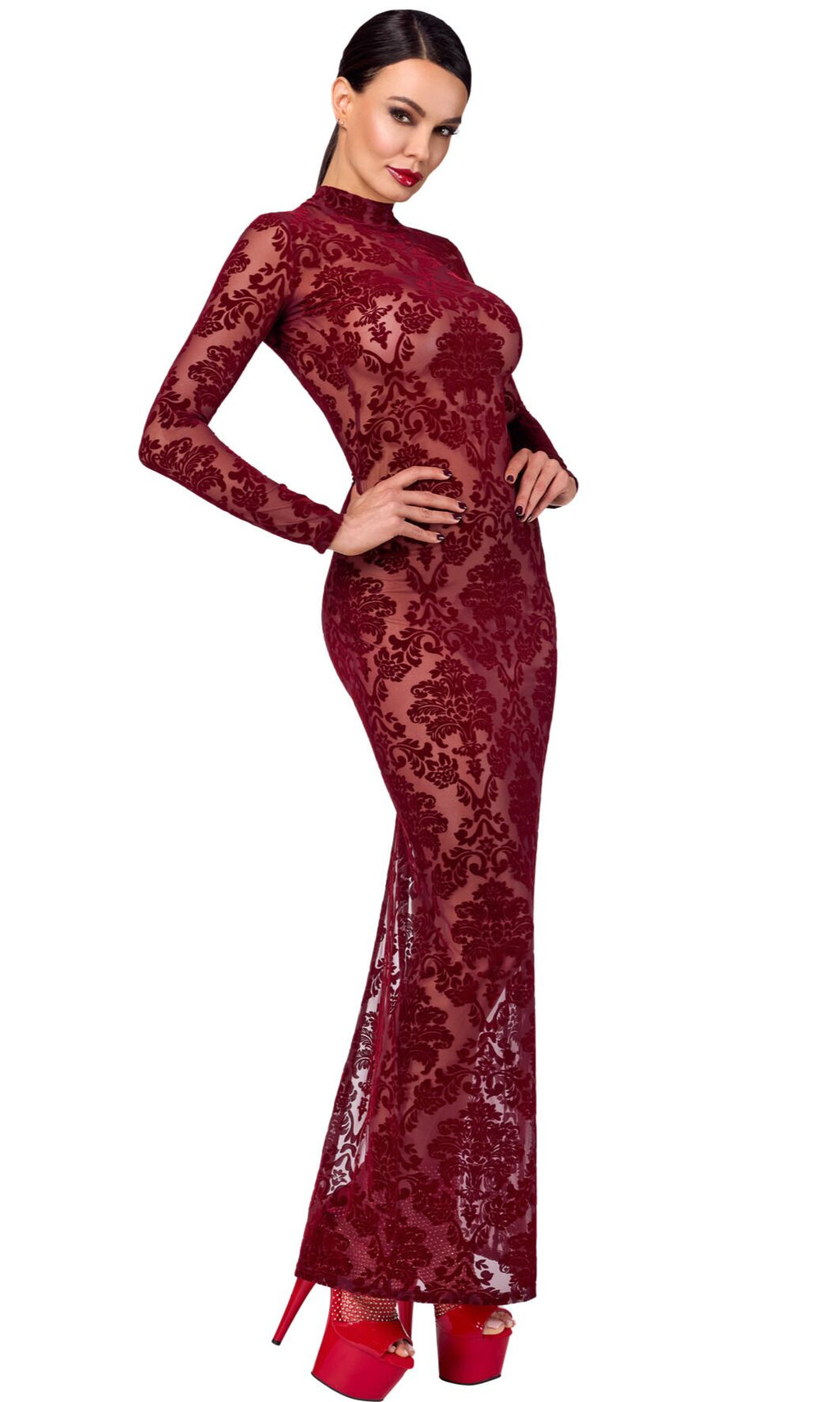 Noir Handmade (Польща) Сукня Noir Handmade F383 Kink Royal gown/long dress M
